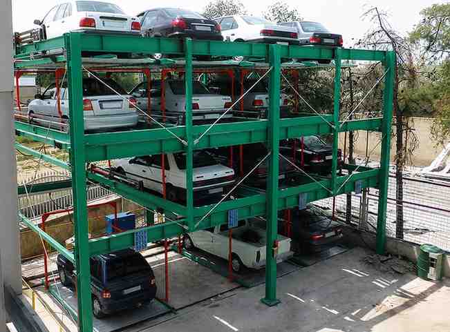 Mechanical Puzzle Parking Layout