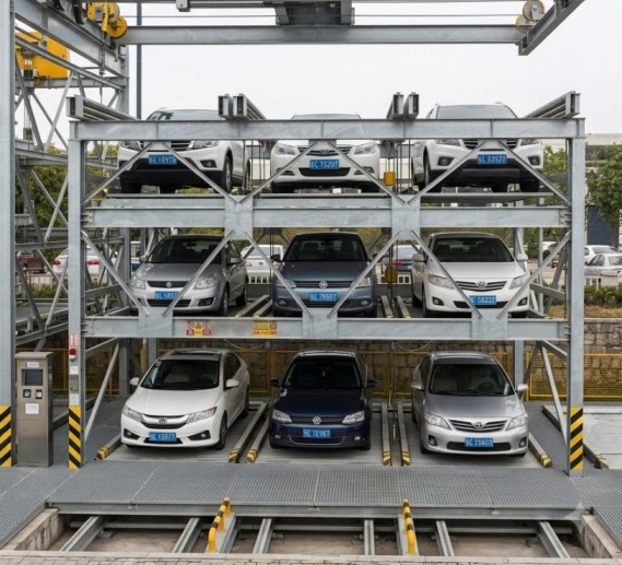 Mechanical Puzzle Parking System
