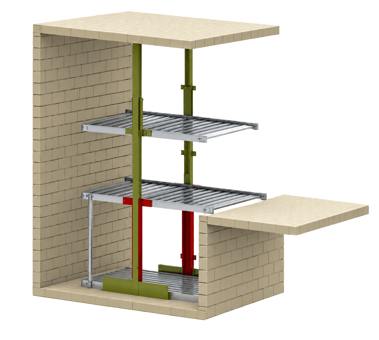 Double Pit Parking System