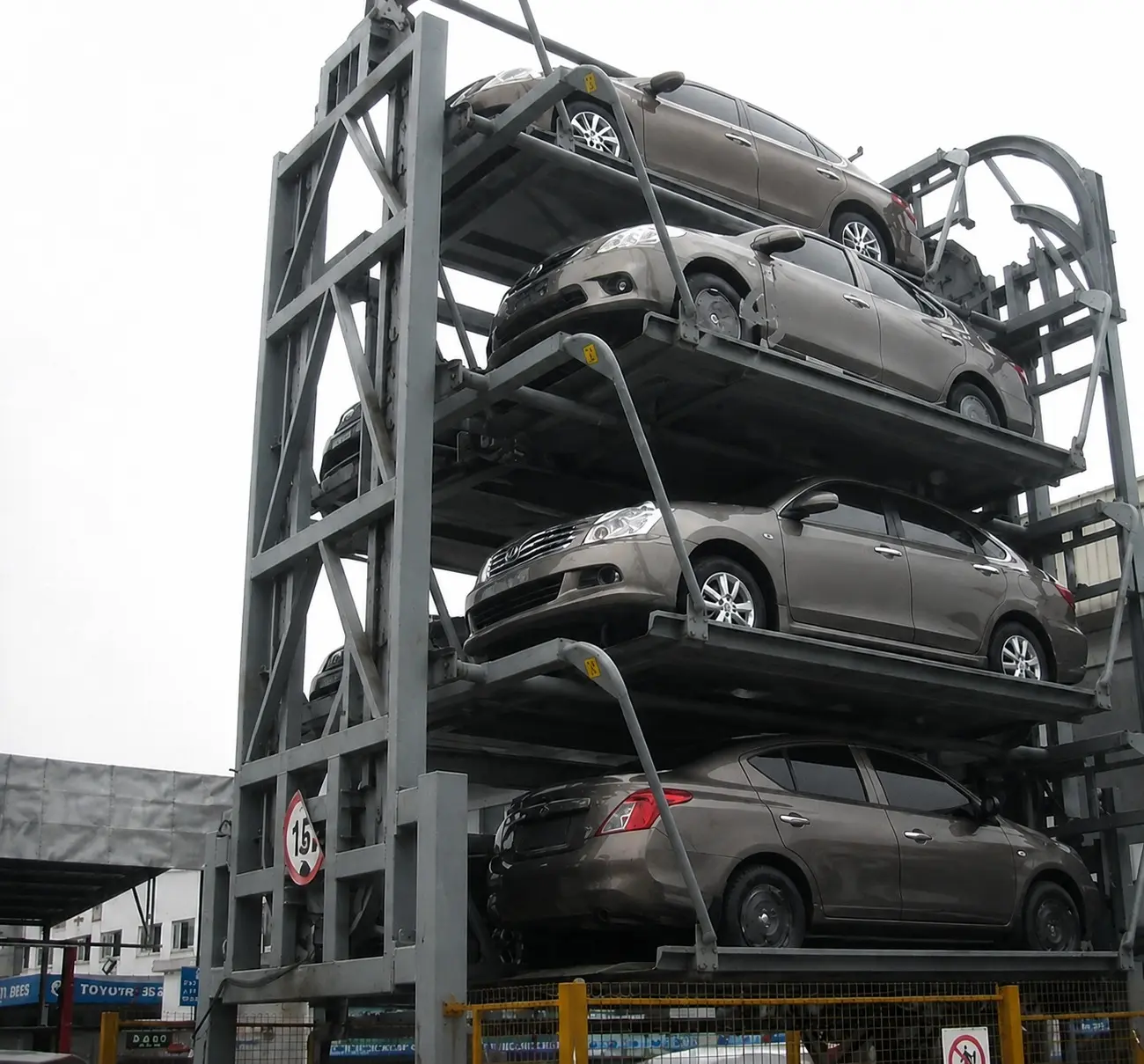 Mini Rotary 12 Cars SUV Parking System