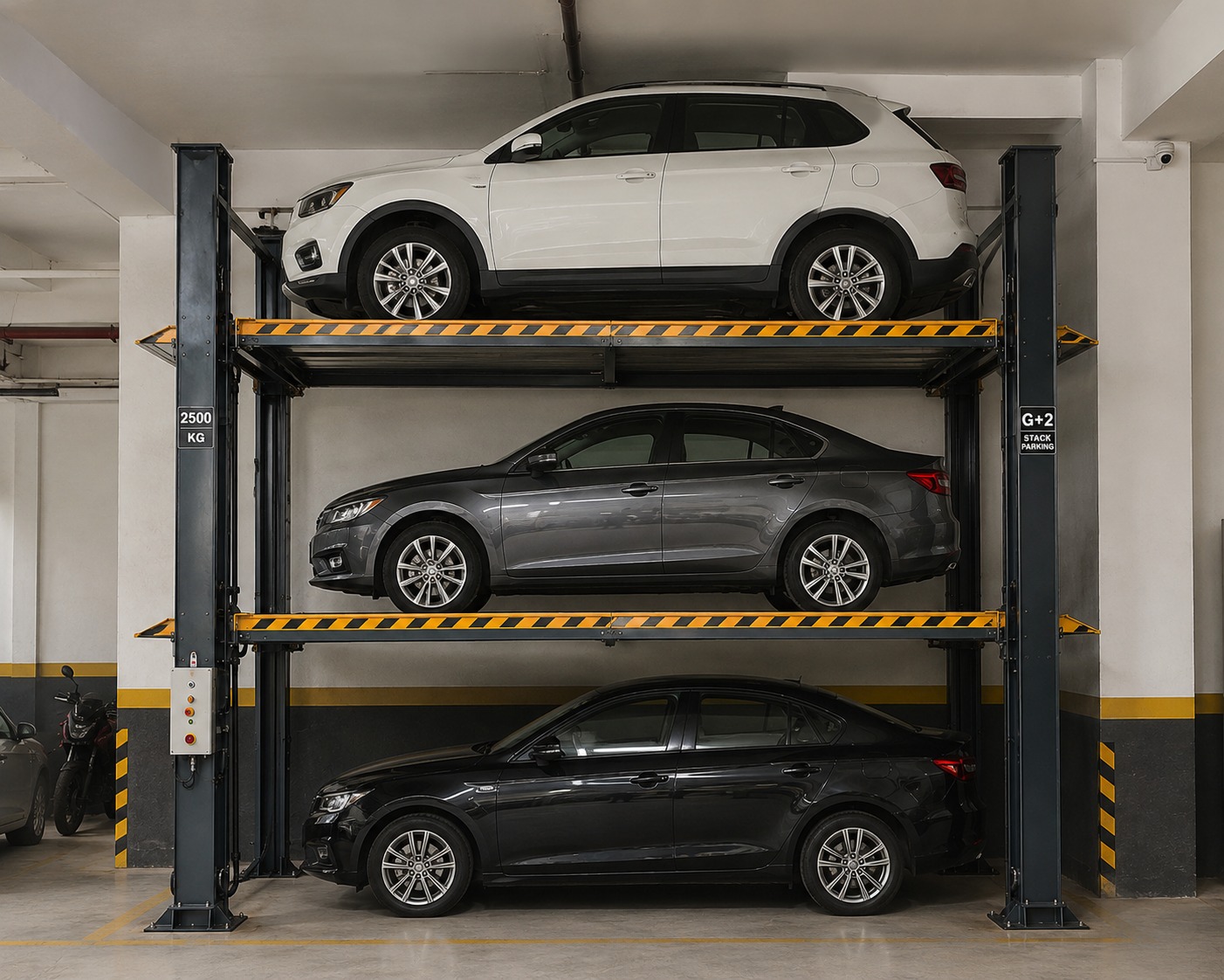Stack Parking Installation
