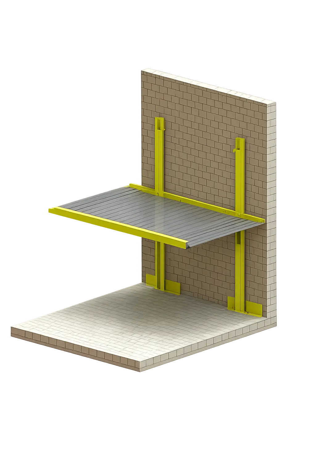 Stack Parking System G+1 Platform